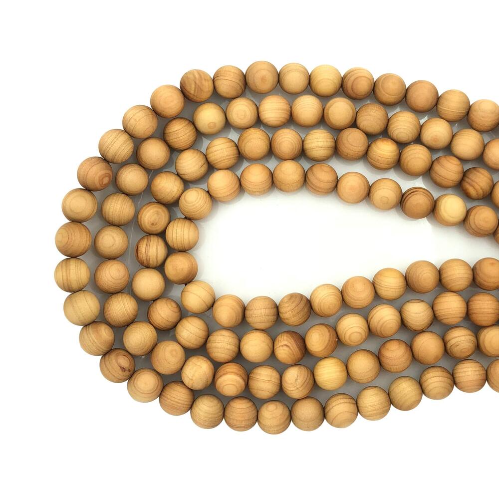 8002 500pcs 8mm Gorgeous Natural Round Polished Rosewood Loose Beads